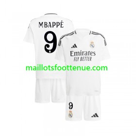 Maillot/Tenue Real Madrid Kylian Mbappé 9 Enfant Domicile 2024/2025